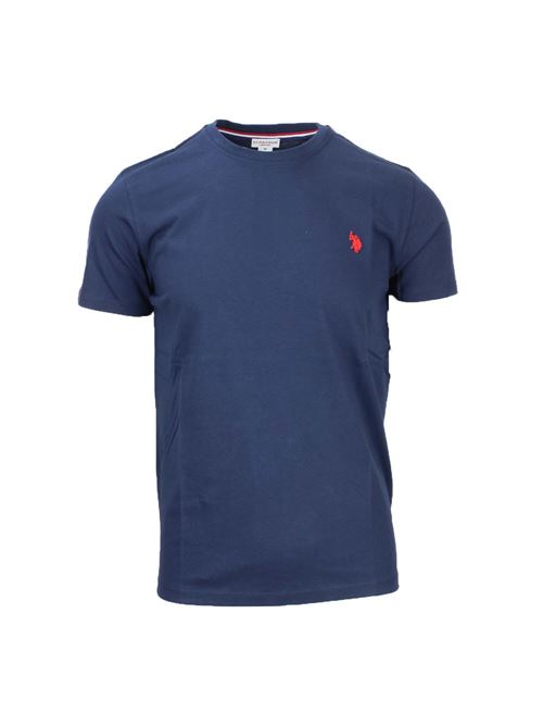 T-shirt mezza manica in cotone con logo US Polo Assn | TShirt | 6735949351179